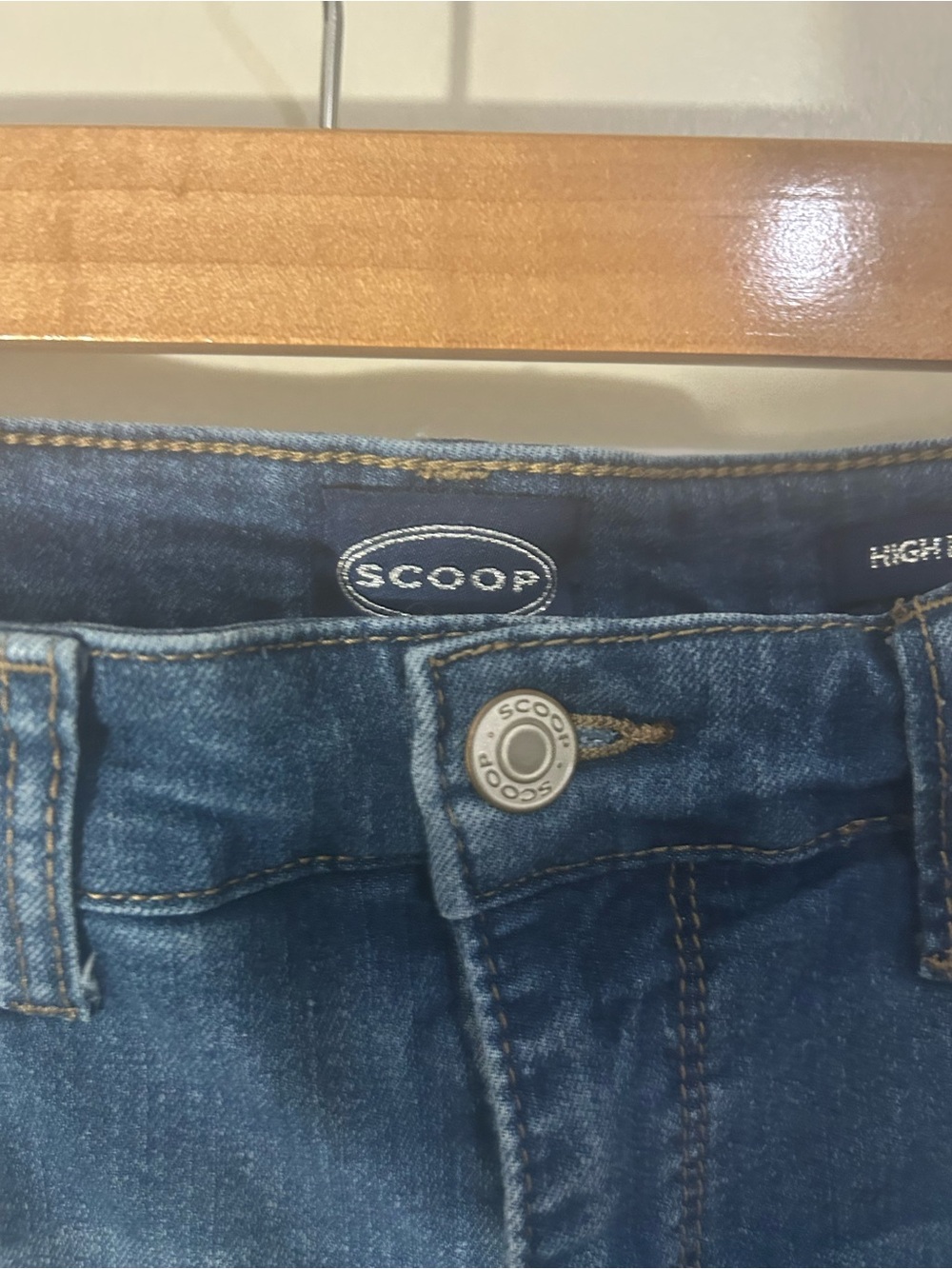 Scoop NYC Women's Dark Blue Boot Cut Jeans